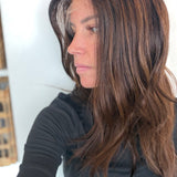 Caramel Spiced Balayage Lob